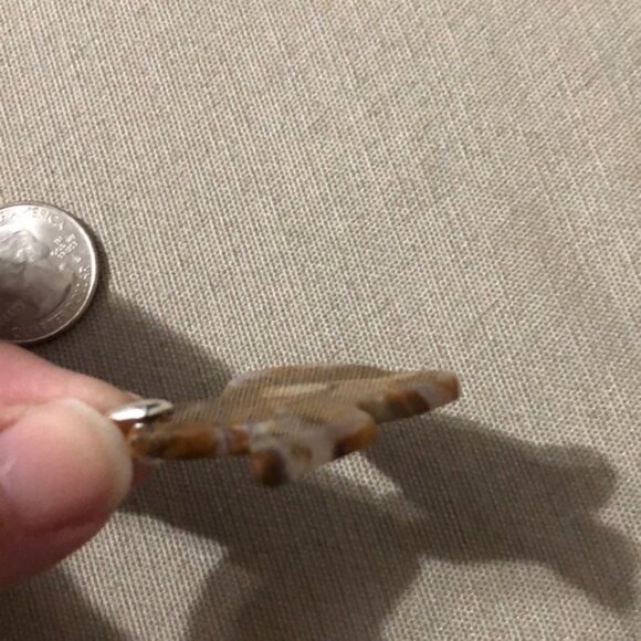 Handcrafted South Texas Agate Pendant - Picture 2 of 4